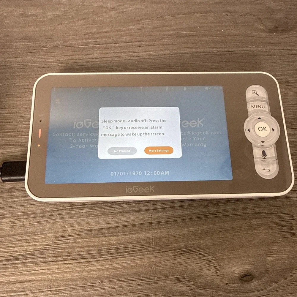 ieGeek 2K WiFi Split-Screen Baby Monitor, 5